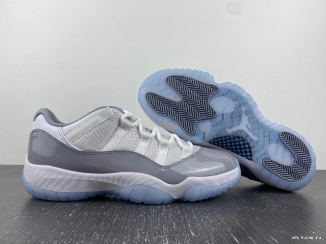 Rep Onekick Low Air AV2187-140 Jordan Grey 11 Cement 0822